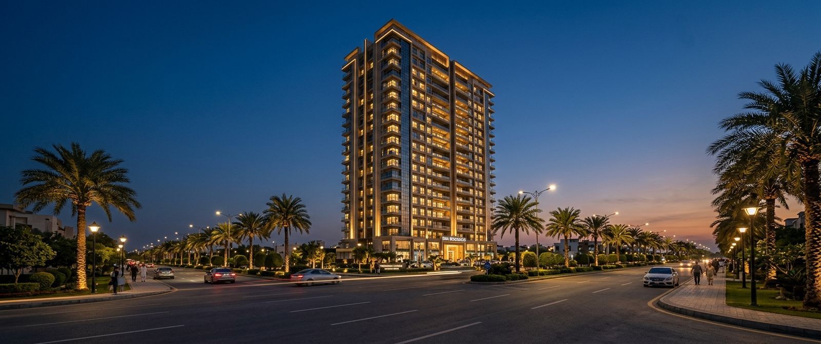 DHA Lahore 1 kanal house exterior — Abdul's Venture, DHA Lahore