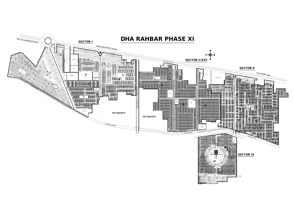Phase 11 Rahbar — Sectors 1 to 3 — Abdul's Venture, DHA Lahore