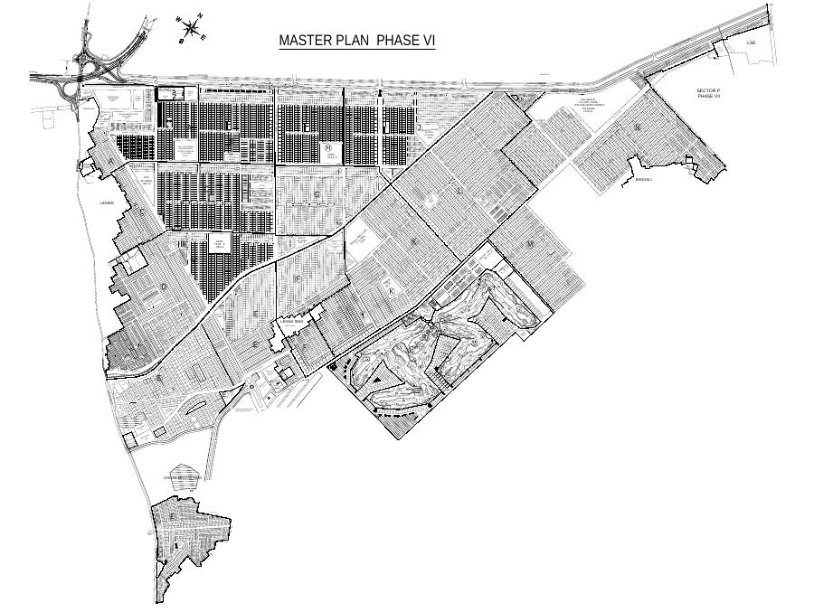DHA Phase 6 — Master Plan — Abdul's Venture, DHA Lahore