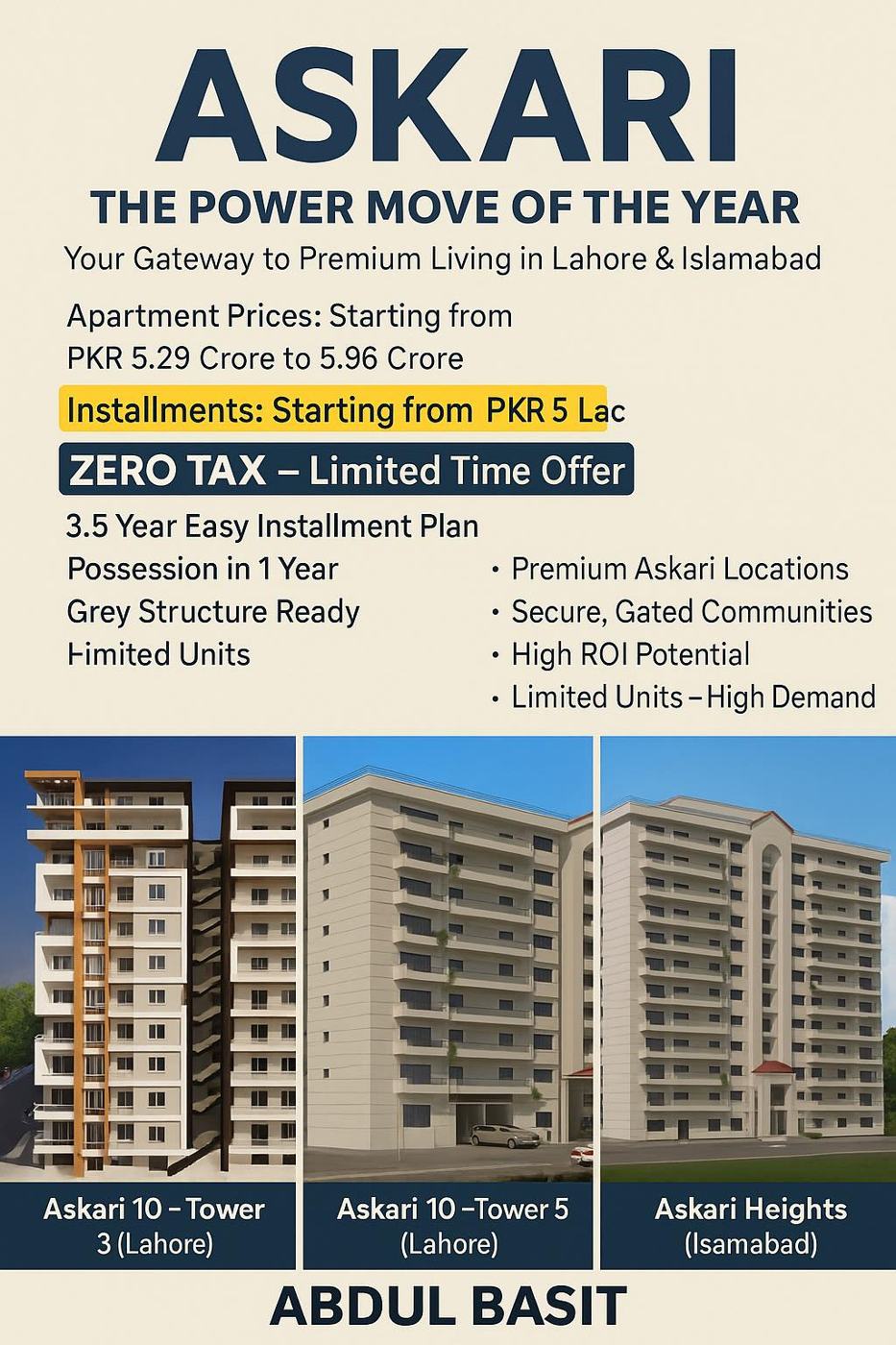 Askari Heights photo 1, DHA Phase 4, Islamabad — Abdul's Venture, DHA Lahore