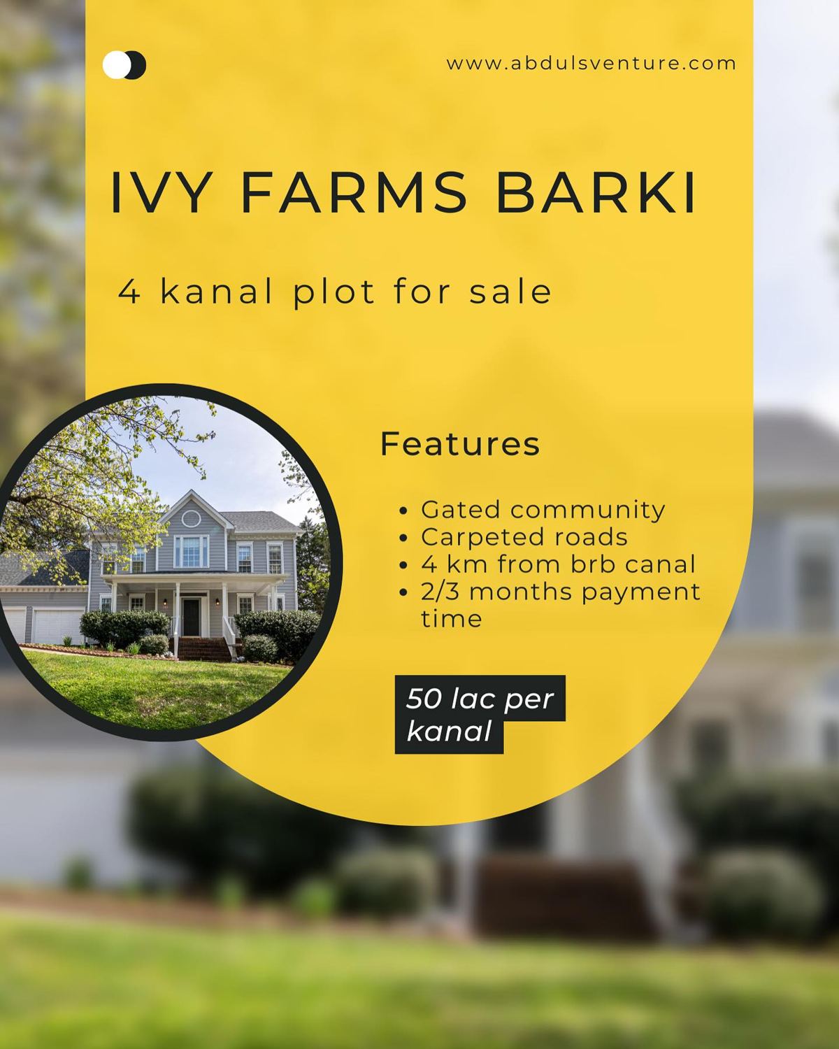 IVY Farms photo 1, Bedian corridor, Lahore — Abdul's Venture, DHA Lahore
